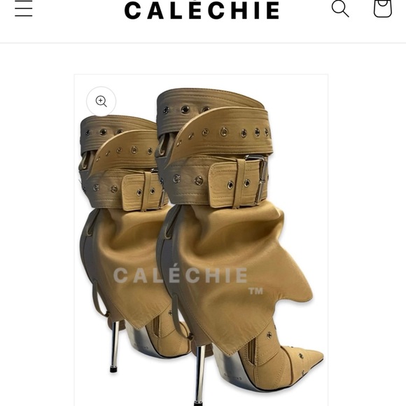 Statement boot kyre Desert convertible boot. NEVER WORN only tried on 1x - Picture 3 of 4